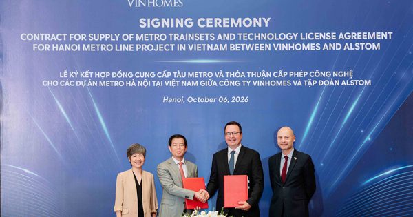 Vingroup ký kết với tập đoàn công nghệ đường sắt hàng đầu thế giới, làm metro Hà Nội
