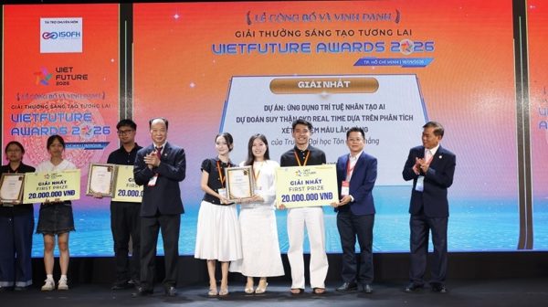 Vinh danh 25 dự án xuất sắc Giải thưởng sáng tạo tương lai-VietFuture Awards 2026