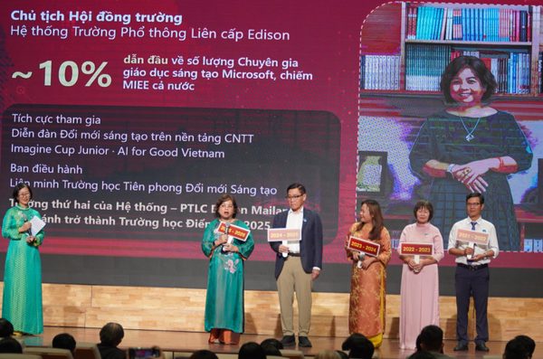 Vinh danh 37 trường học điển hình và hơn 4.300 chuyên gia giáo dục sáng tạo