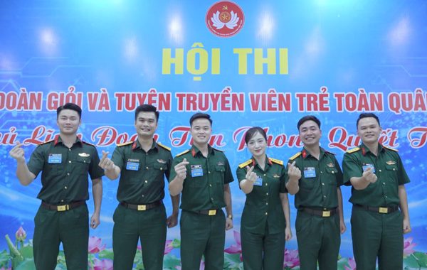 Vinh danh 6 thủ lĩnh Đoàn xuất sắc nhất hội thi toàn quân