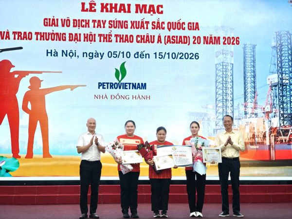 Vinh danh các vận động viên bắn súng đoạt huy chương tại ASIAD 20