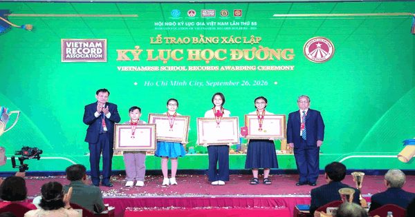 Vinh danh Tinh hoa kỷ lục thế giới và trao xác lập kỷ lục châu Á