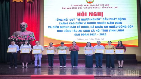 Vĩnh Long huy động sức mạnh đại đoàn kết chăm lo người nghèo