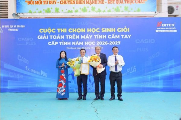 Vĩnh Long lan tỏa tinh thần học đi đôi với hành qua cuộc thi giải toán trên máy tính cầm tay