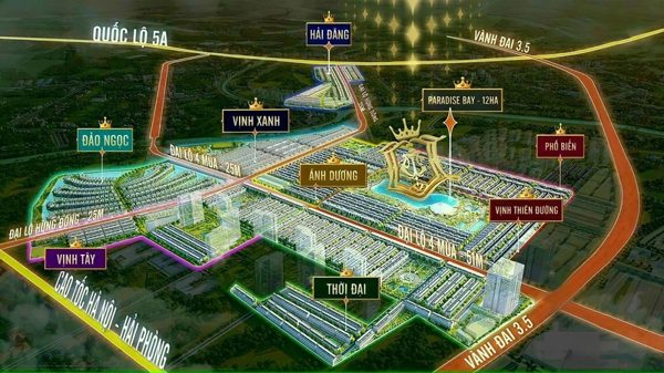 Vinhomes Ocean Park 3: Chọn nhà thấp tầng giữa đô thị nghỉ dưỡng