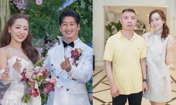 Vợ chồng Công Lý cùng dàn sao dự đám cưới Ngọc Quỳnh