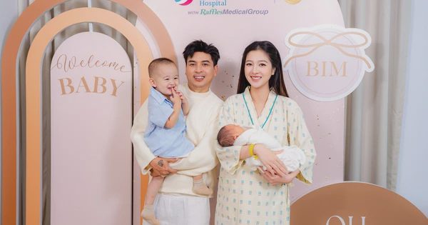 Vợ chồng Hồ Quang Hiếu đón con thứ hai tại Bệnh viện Quốc tế Mỹ (AIH)