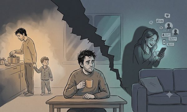 Vợ luôn chủ động giao tiếp với người khác giới để nhận được lời khen