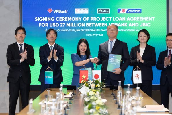 VPBank huy động 27 triệu USD từ Nhật Bản cho dự án truyền tải điện 220 kV