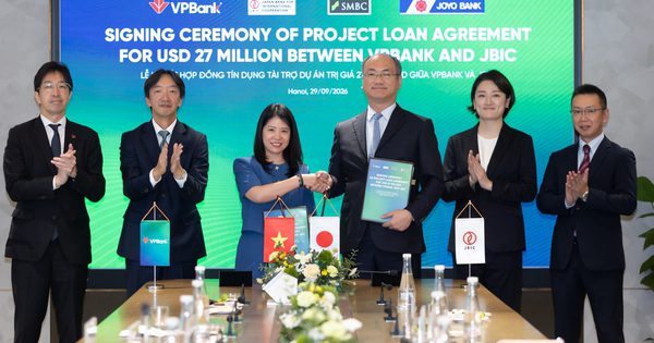VPBank ký kết khoản vay 27 triệu USD với JBIC, tài trợ dự án truyền tải điện