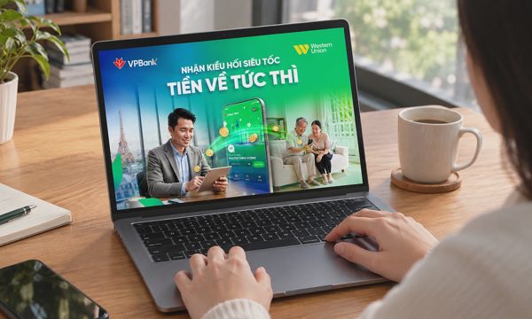 VPBank và Western Union ra mắt dịch vụ nhận kiều hối trực tuyến