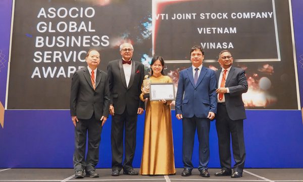 VTI thắng giải dịch vụ kinh doanh toàn cầu tại ASOCIO Awards 2026