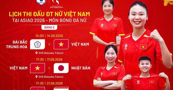 VTV sẽ phát trực tiếp trận đội tuyển nữ Việt Nam - Đài Loan