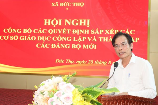 Vụ thầy giáo xin không nhận chức hiệu trưởng: Tỉnh Hà Tĩnh ra quyết định mới