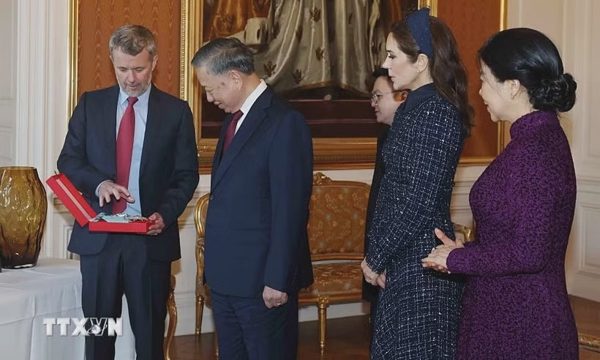 Vua Đan Mạch tặng huân chương cao quý nhất cho Tổng Bí thư, Chủ tịch nước Tô Lâm