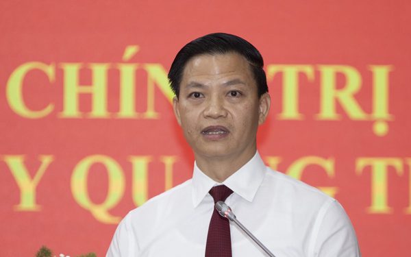 Vừa nhận nhiệm vụ, tân Bí thư Quảng Trị đề nghị không tổ chức đoàn đến chúc mừng
