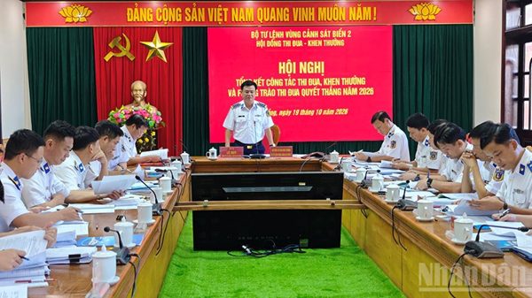 Vùng Cảnh sát biển 2 tổng kết phong trào Thi đua Quyết thắng năm 2026