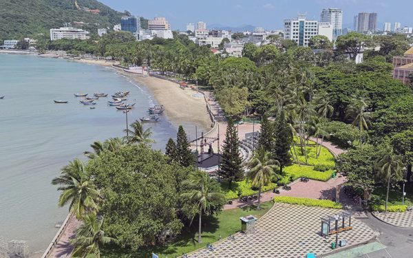 Vũng Tàu chỉnh trang công viên Bãi Trước, làm mới quảng trường trung tâm