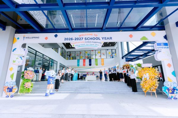 Wellspring Saigon South chính thức khai trương, chào đón năm học 2026-2027