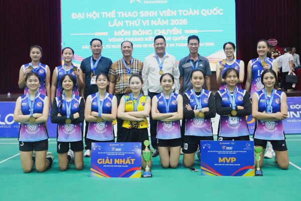 Xác định nhà vô địch nam, nữ giải bóng chuyền sinh viên toàn quốc 2026