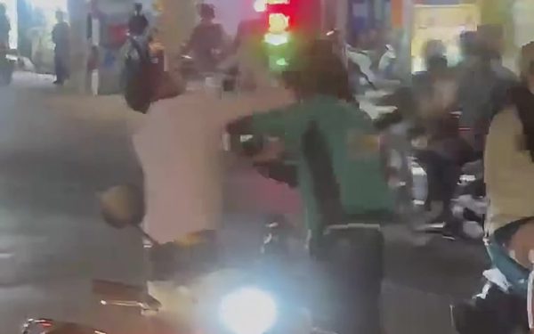 Xác minh clip tài xế xe ôm công nghệ bị khách đánh ở phường An Hội Đông
