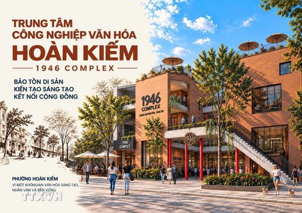 Xây dựng không gian công nghiệp văn hóa giữa lòng phố cổ Hà Nội