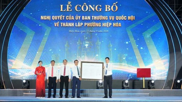 Xây dựng phường Hiệp Hòa thành trung tâm phía tây tỉnh Bắc Ninh