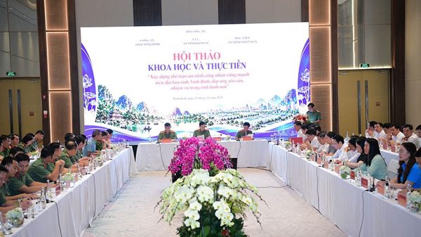 Xây dựng thế trận an ninh công nhân vững mạnh đáp ứng yêu cầu, nhiệm vụ trong tình hình mới