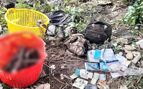 Xe bán tải dưới kênh chứa bộ xương người: Thu công nợ 363 triệu, sao trong cặp chỉ còn 144 triệu?