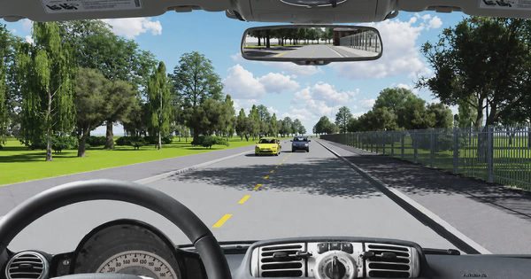 Xe chạy ngược chiều đang vượt, có phải nhường đường?
