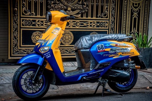 “Xe ga cho mẹ đi chợ” Honda Giorno độ cực chất, tiền đồ chơi đắt ngang giá xe