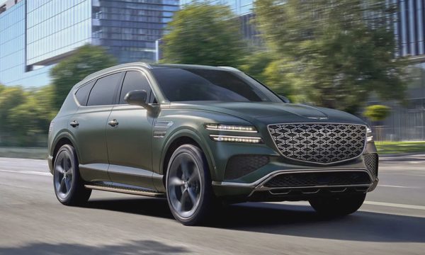 Xe sang xứ Hàn Genesis GV80 Hybrid lộ diện