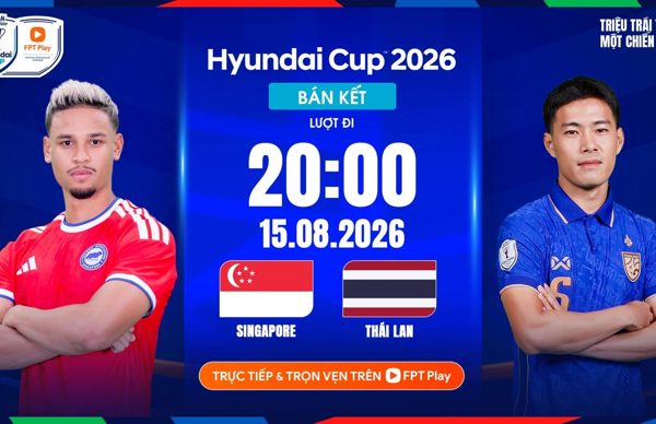 Xem trực tiếp bóng đá Singapore vs Thái Lan ở kênh nào?