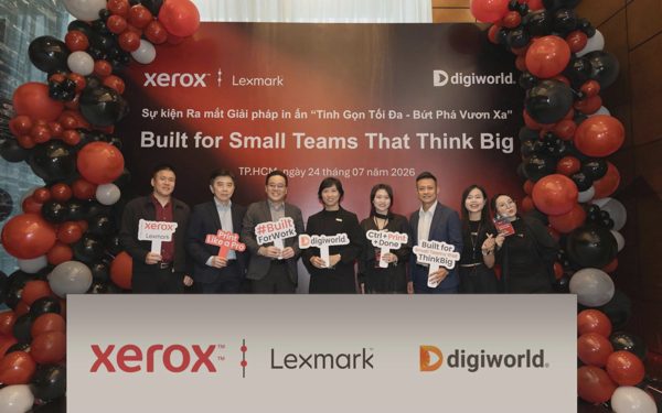 Xerox cùng Digiworld mang công nghệ in laser màu hiện đại đến Việt Nam