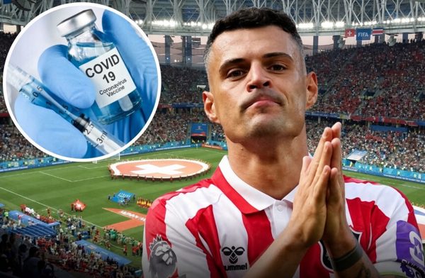 Xhaka nhận án phạt 4,6 tỷ đồng vì giấy tiêm vaccine giả