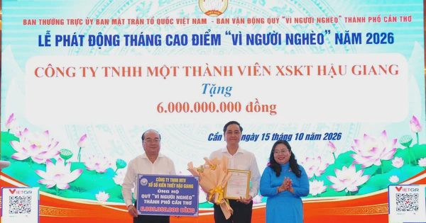 Xổ số kiến thiết Hậu Giang ủng hộ an sinh xã hội hơn 21 tỉ đồng