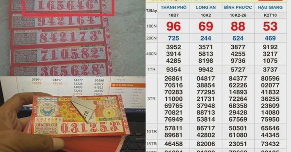 Xổ số miền Nam ngày 10 tháng 10: Chi tiền mua nguyên cây, trúng đài Hậu Giang