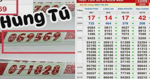 Xổ số miền Nam ngày 12 tháng 9: Tìm người may mắn trúng độc đắc đài TP.HCM