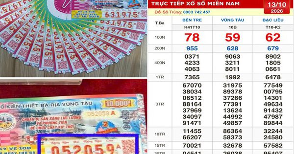 Xổ số miền Nam ngày 13 tháng 10: Trúng đài Vũng Tàu, nhận chuyển khoản ngay