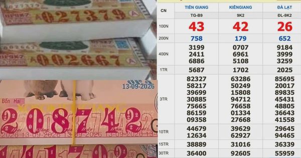 Xổ số miền Nam ngày 13 tháng 9: Đại lý chờ khách may mắn trúng đài Đà Lạt