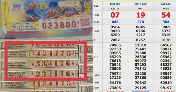 Xổ số miền Nam ngày 15 tháng 9: Đại lý tìm người trúng số đài Vũng Tàu