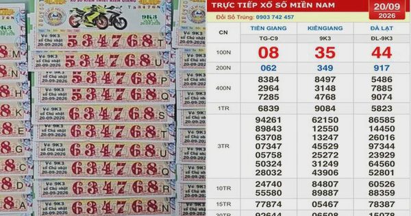 Xổ số miền Nam ngày 20 tháng 9: Người trúng 32 tờ nhận chuyển khoản ngay