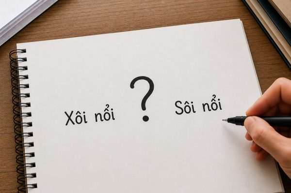 Xôi nổi hay sôi nổi: Từ nào mới đúng chính tả?