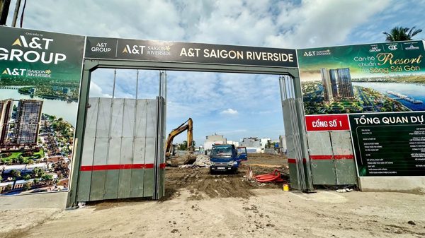 Xử phạt chủ đầu tư, nhà thầu dự án A&T Saigon Reveside 220 triệu đồng