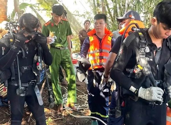 Xuyên đêm tìm người mất tích trên sông Đắk Lấp