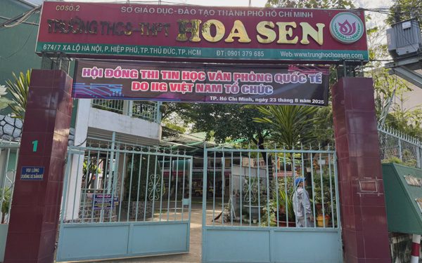 Yêu cầu Trường THCS-THPT Hoa Sen chấm dứt hoạt động địa điểm tại xa lộ Hà Nội