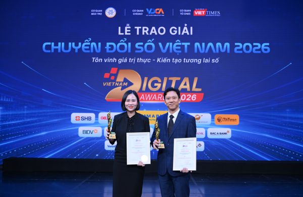Zalo thắng lớn với cú đúp giải thưởng Sản phẩm công nghệ số xuất sắc 2026