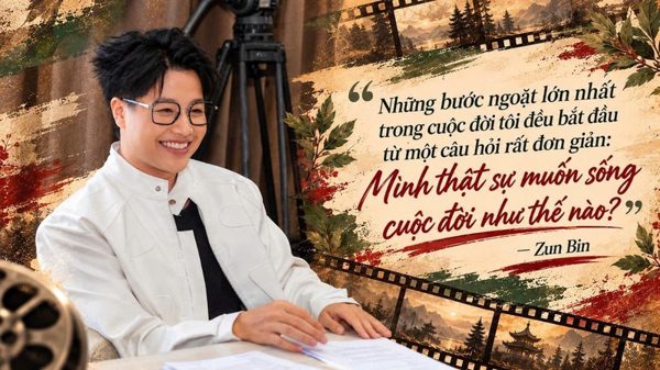 Zun Bin: 'Hạnh phúc là được sống thật với chính mình'